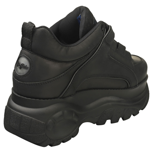 Buffalo (10.5) Buffalo 1339-14 2.0 Mens Platform Trainers in Black 1