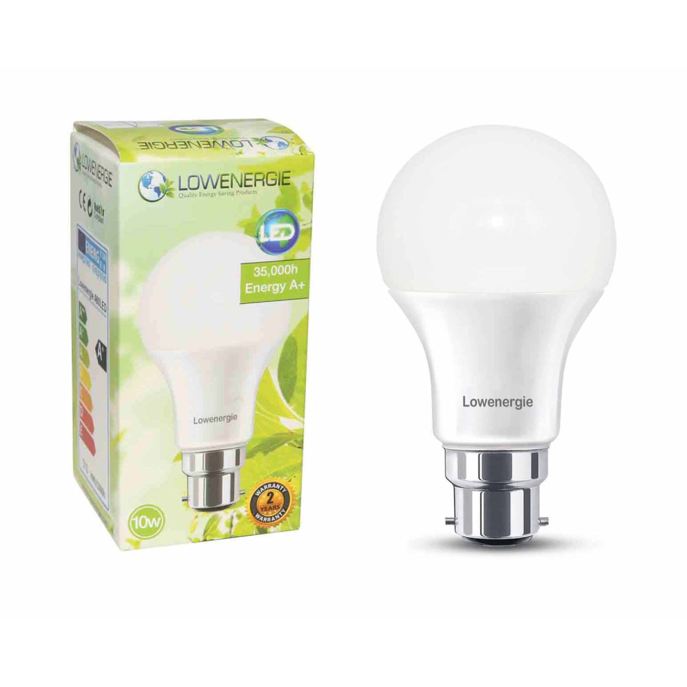 (1 Pack) LED Light Bulb 15w B22 A65 GLS A+ Energy Saving Lamp Lowenergie (Day White 6500K