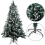 6ft Snow Flocked Christmas Tree 1.8m Artificial Holiday Christmas Pine 3