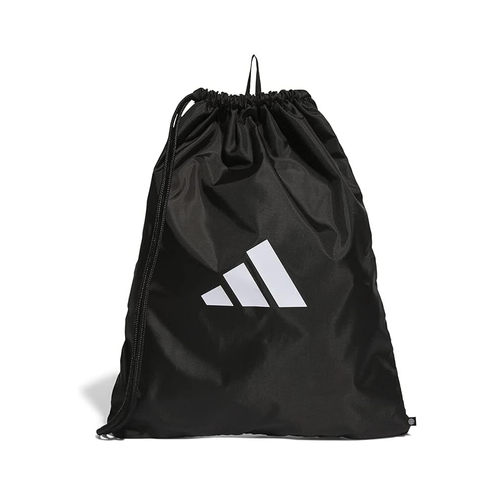 Adidas Unisex Drawstring Bag Tiro Gym Sack Sports HS9768 Black String Backpack, 14 L