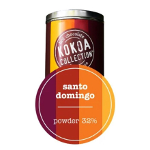 Kokoa Collection Santo Domingo 32% Hot Chocolate - 300g, Rich Creamy Dominican Cocoa Beverage