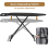 Ironing Board | Large Ironing Board Table Surface | Height Adjustment 7