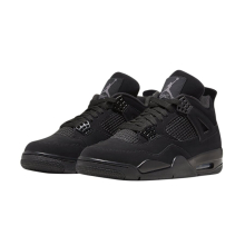 (Uk5.5) Air Jordan 4 Retro GS Black Cat AJ4