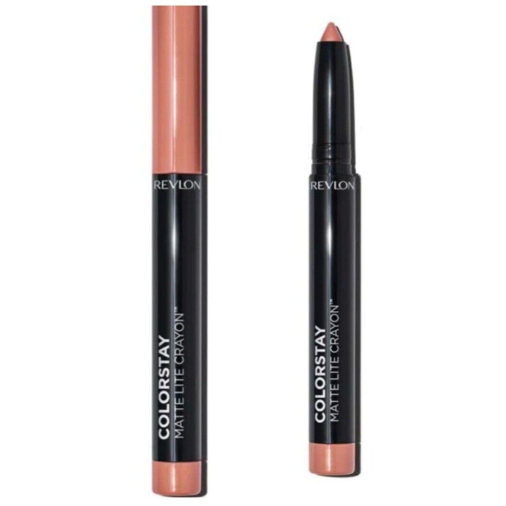 Revlon Multicoloured Colorstay Matte Lite Crayon Lipstick - 001 Tread Lightly 1.4G