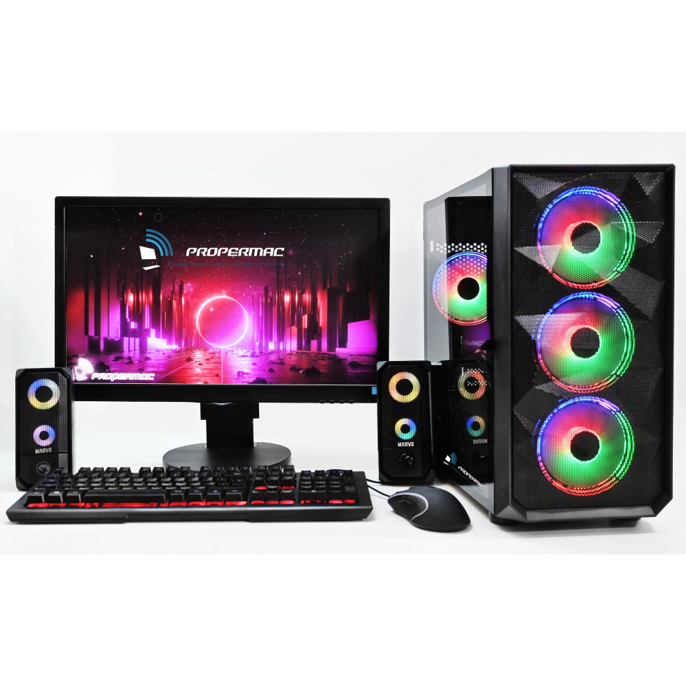 Gaming Pc Bundle I7 4Gb Gtx1650 16Gb Ram 240 Ssd 1Tb Hdd Wi-Fi Windows 5060935983149