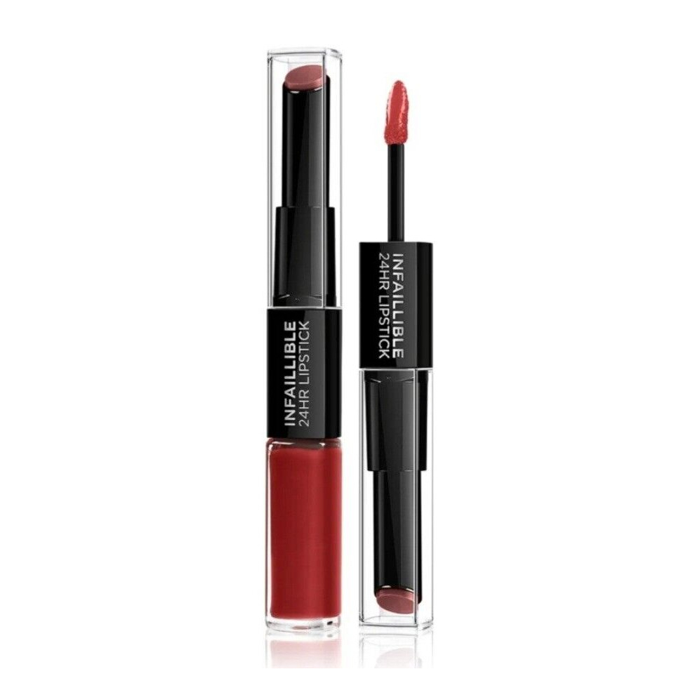 L’oréal Paris L'oréal Paris Infallible 24Hr Duo 2 Step Lipstick - 502 Red To Stay