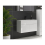 Vanity Unit 800 Sink Cabinet Ceramic Basin Wall Floor White Gloss Spice 1