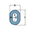 Galvanised Calibrated Short Link Chain 16MM x 48MM 2