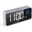 Digital Alarm Clock - Led Alarm Clock With Snooze Function - Usb Charging Ports (silver) 1