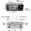 Digital Alarm Clock - Led Alarm Clock With Snooze Function - Usb Charging Ports (silver) 3