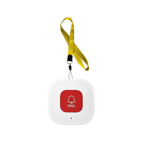 2pack Tuya Wifi Smart Sos Call Button Wireless Caregiver Pager Phone Alert Transmitter Emergency Call Button 2