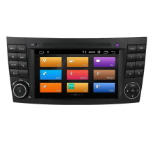 For Mercedes W211 2002-2009 Android 10 Quad Core Car Media Player Radio Gps Wifi Bluetooth Steering