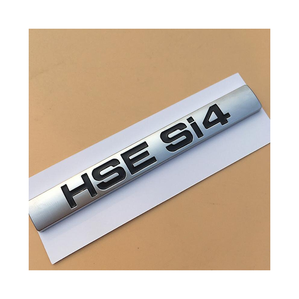 (Hse Si4) For Land Range Rover Velar Discovery Sv Autobiography Hse Luxury Scv6 Sdv6 Sdv8 Si4 Bar Badge Sport Emblem Car Trunk Sticker 9317312185839