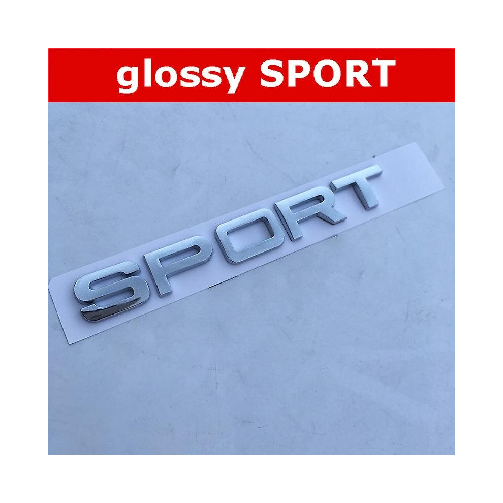 (Old Sport Chrome) For Land Range Rover Velar Discovery Sv Autobiography Hse Luxury Scv6 Sdv6 Sdv8 Si4 Bar Badge Sport Emblem Car Trunk Sticker 9317312185860