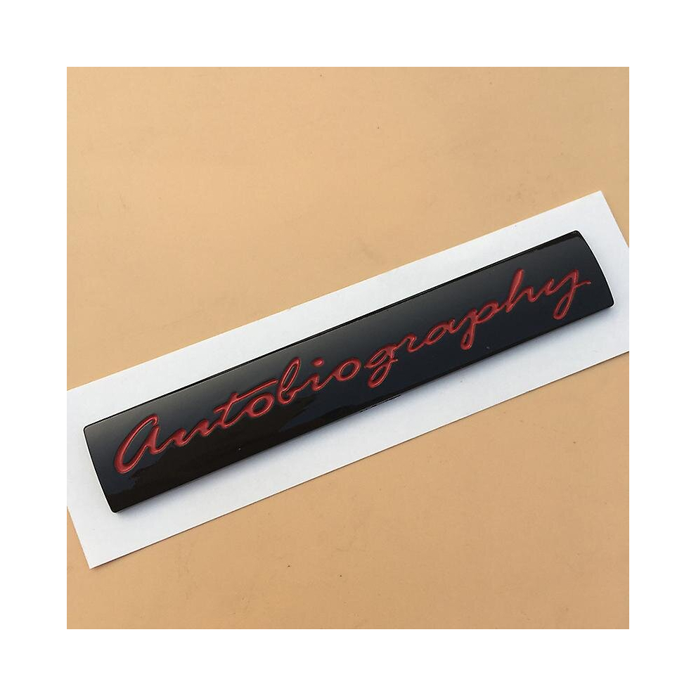 (Sv Autobiography ) For Land Range Rover Velar Discovery Sv Autobiography Hse Luxury Scv6 Sdv6 Sdv8 Si4 Bar Badge Sport Emblem Car Trunk Sticker Red 9317312185945