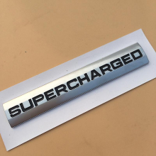 (SUPERCHARGED) For Land Range Rover Velar Discovery Sv Autobiography Hse Luxury Scv6 Sdv6 Sdv8 Si4 Bar Badge Sport Emblem Car Trunk Sticker