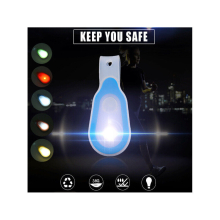 (Blue) Mini Running Light Night Running Clip On Light