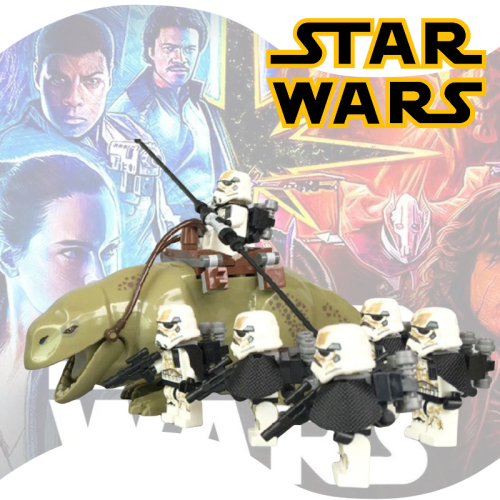Star Wars Minifigures Dewback Rancor Jabba Building Blocks Diy Παιχνίδια Δώρα Παιδιά 2