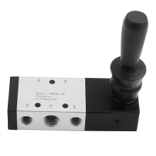Pneumatic Manual Control Valve 5 Port 3 Position Hand??lever Valve