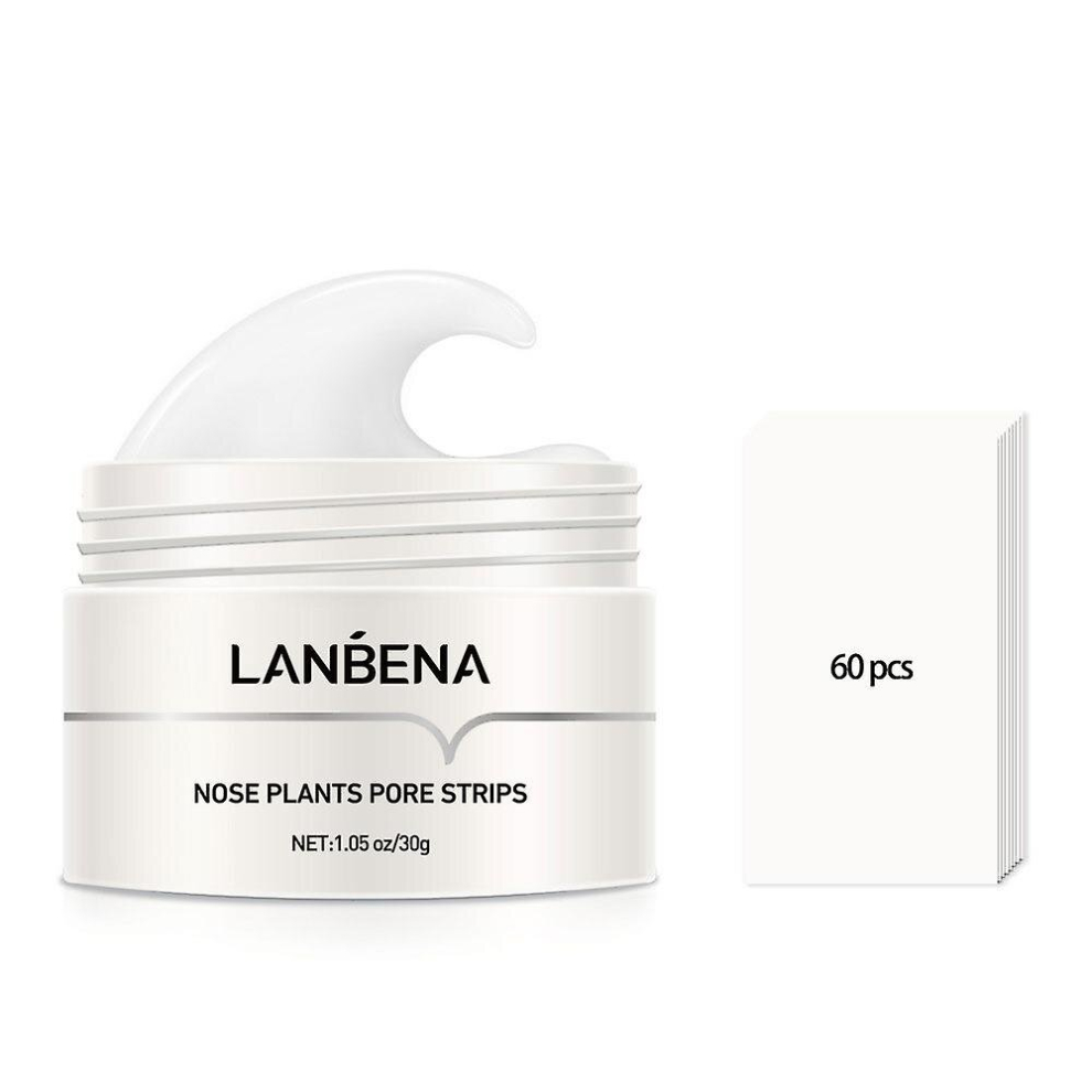 Cream Lanbena Blackhead Remover Facial Nose Mask Plant Pore Strips Acne Peel Off