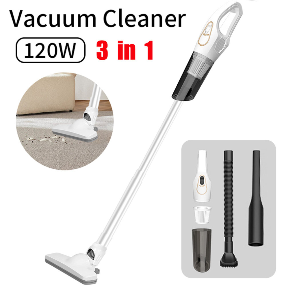 3 in 1 Cordless Vacuum Cleaner Hoover Upright Handheld Bagless Cleaner