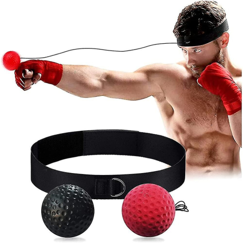 Boxing Reflex Balls, 2pcs Heilwiy Gift Punching Ball On String With Adjustable