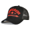 Men's Mesh Baseball Cap Embroidery Letters Dsquared2 Black 1
