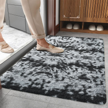 (80 cm x 150 cm (2ft 8" x 5ft)-Hallway Runner, Charcoal Black Grey) Non Slip Shaggy Large Rugs Living Room Bedroom Carpets Area Rug