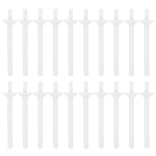 80pcs Nose Hair Wax Applicators Nasal Hair Wax Rods Disposable Wax Wands (white)