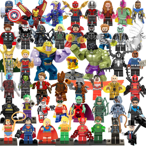 (48PCS) Avengers Comic Block Dc Minifigure Gift Kid