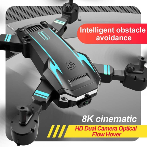 RC Drone 8K HD Dual Camera WIFI FPV Foldable Quadcopter 3 Batteries 2