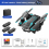 RC Drone 8K HD Dual Camera WIFI FPV Foldable Quadcopter 3 Batteries 6