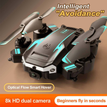 RC Drone 8K HD Dual Camera WIFI FPV Foldable Quadcopter 3 Batteries