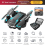 RC Drone 8K HD Dual Camera WIFI FPV Foldable Quadcopter 3 Batteries 5