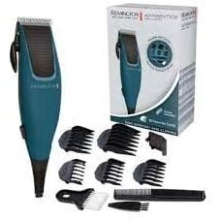Remington Apprentice Corded Hair Clippers With 5 Comb Clips Brush Kit