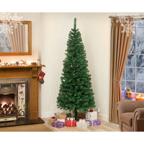 Garden Store Direct (4FT) Garden Store Direct Slim Green Spruce Christmas Tree 4ft - 8ft