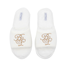 (White, UK 10 ) BRAVE SOUL Mens Indoor Slippers Unisex Sliders Flip Flops Sandals Size 6-12
