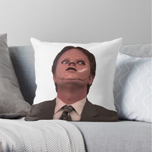 Pillow Cases Dwight Schrute - Skin Mask Throw Cover 12x12 16x16 18x18 ...