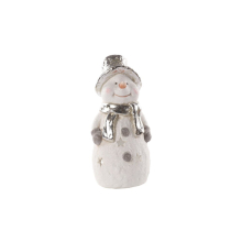 (26.5cm) Christmas Snowman Tealight Holder 15.2cm and 26.5cm