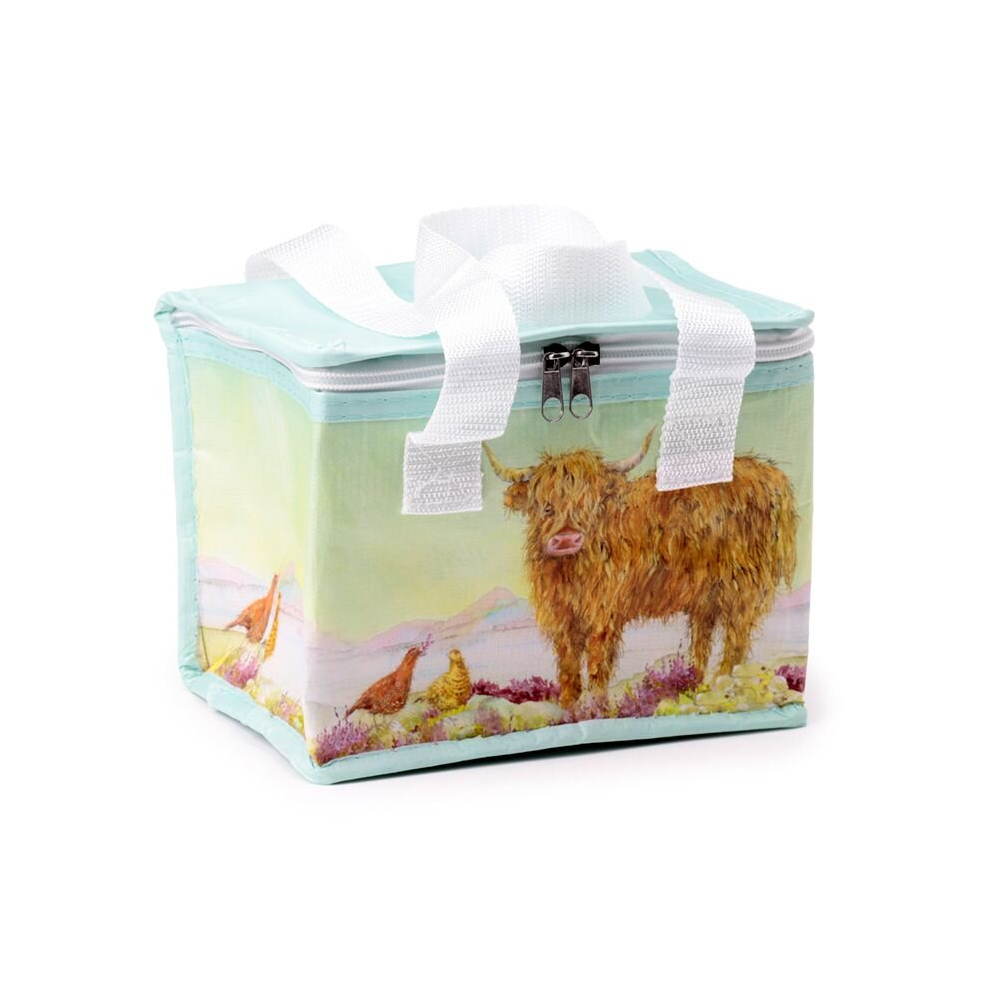 RPET Cool Bag Lunch Bag Jan Pashley Highland Coo Cow