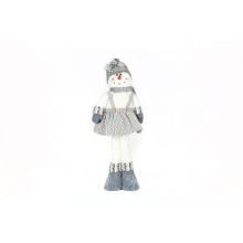 (SNOWLADY) Standing Snowman/Snowlady Christmas Decoration 67cm