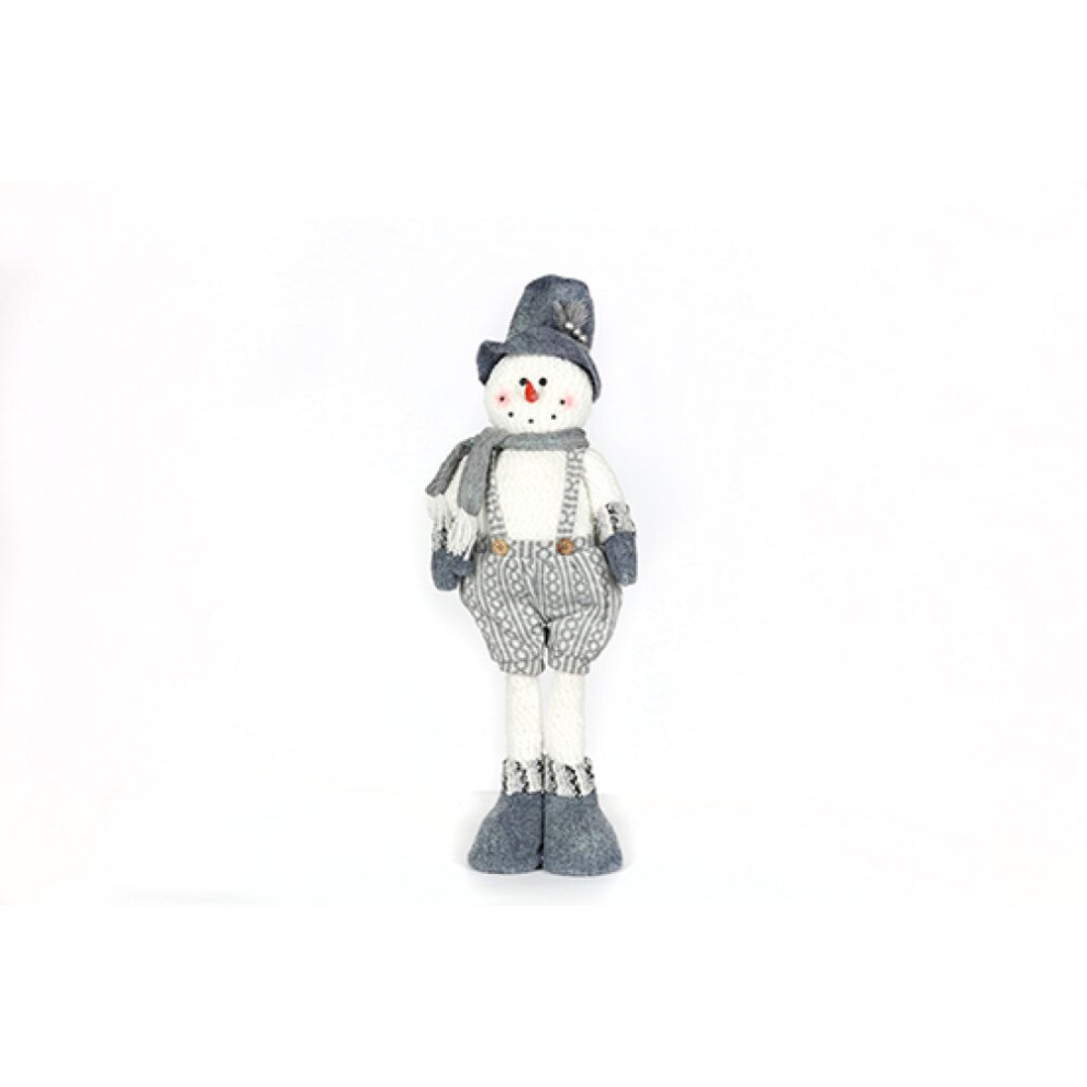 (SNOWMAN) Standing Snowman/Snowlady Christmas Decoration 67cm