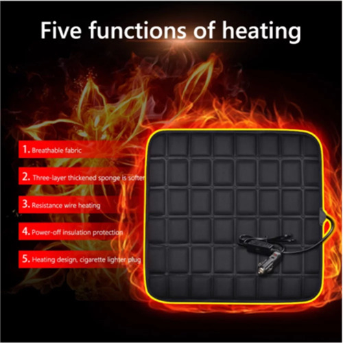 12V Car Seat Pad Heated Seat Cushion 2