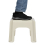 (Cream) 120KG STEP STOOL Heavy Duty - Home & Caravan Stepping Stool 2