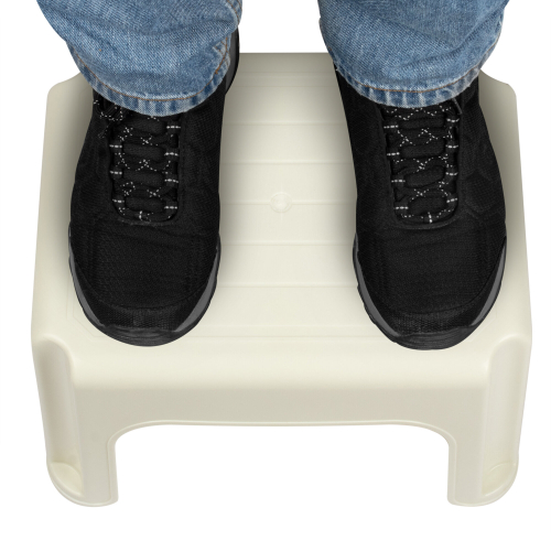 (Cream) 120KG STEP STOOL Heavy Duty - Home & Caravan Stepping Stool 2