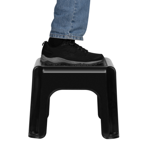 (Black) 120KG STEP STOOL Heavy Duty - Home & Caravan Stepping Stool 1
