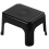 (Black) 120KG STEP STOOL Heavy Duty - Home & Caravan Stepping Stool 1