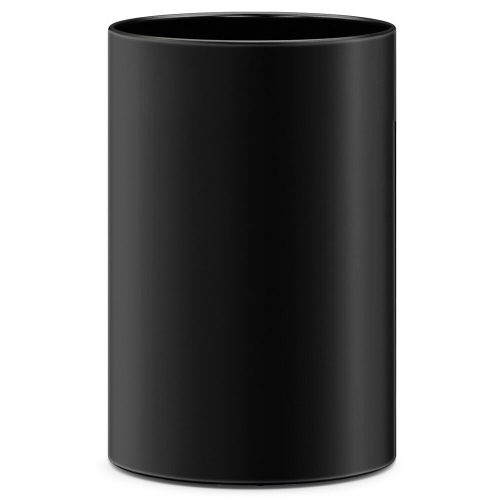 Zack Civos Black Stainless Steel 8L Bathroom Waste Bin on OnBuy