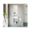 Bathroom Vanity Unit with Basin 400 Sink Wall Cabinet White Gloss Avir 12
