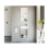 Bathroom Vanity Unit with Basin 400 Sink Wall Cabinet White Gloss Avir 14